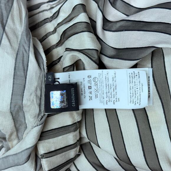 Fendi Striped Unique Designed Skirt Size 42 - Picture 5 of 7